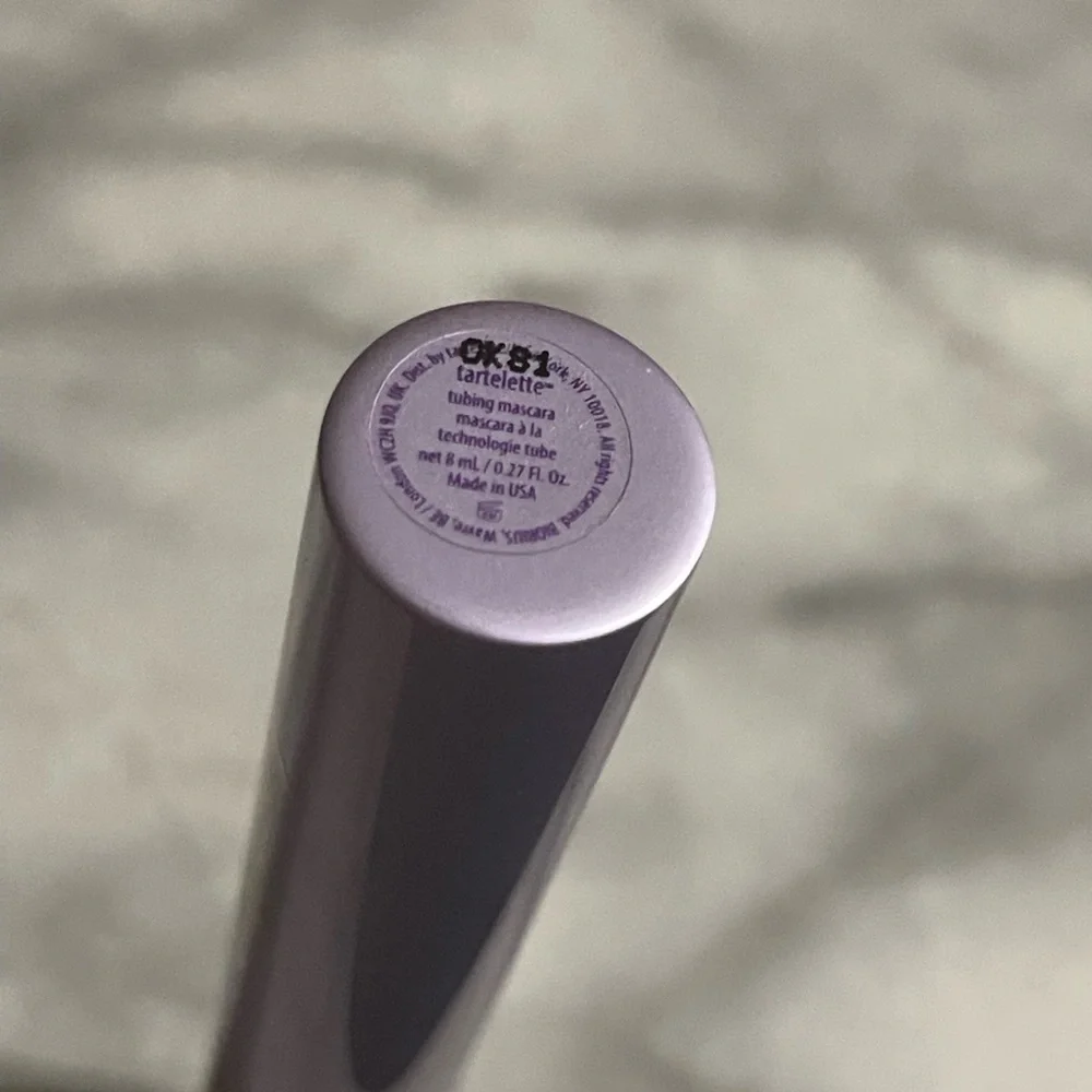 Tarte tartlette tubing mascara black 1 full size and one mini travel New
